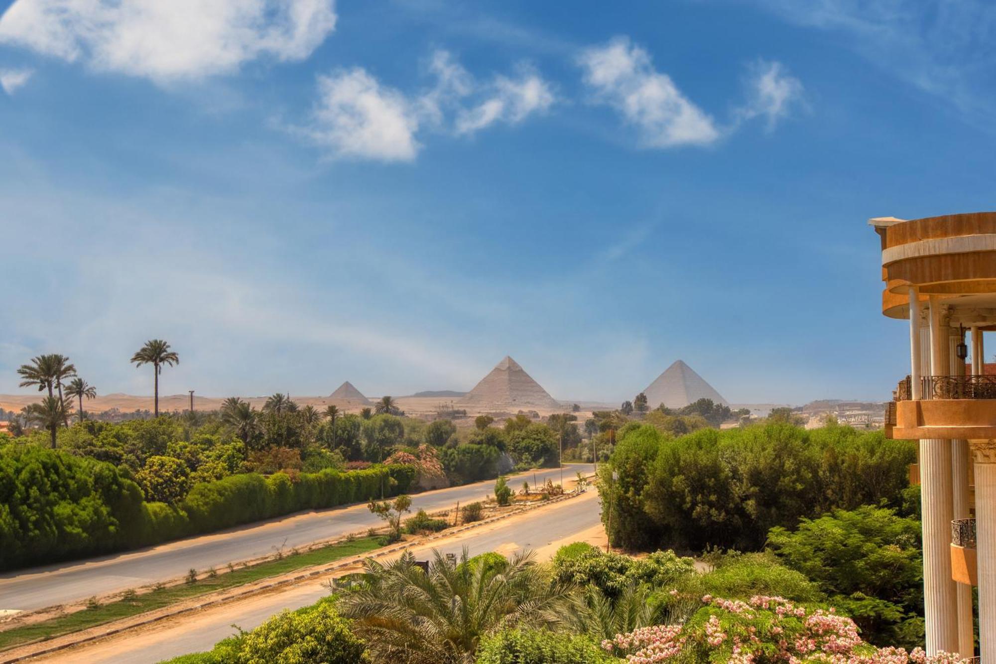 Golden Palm Sunrise Inn Kafret el-Gabal Esterno foto