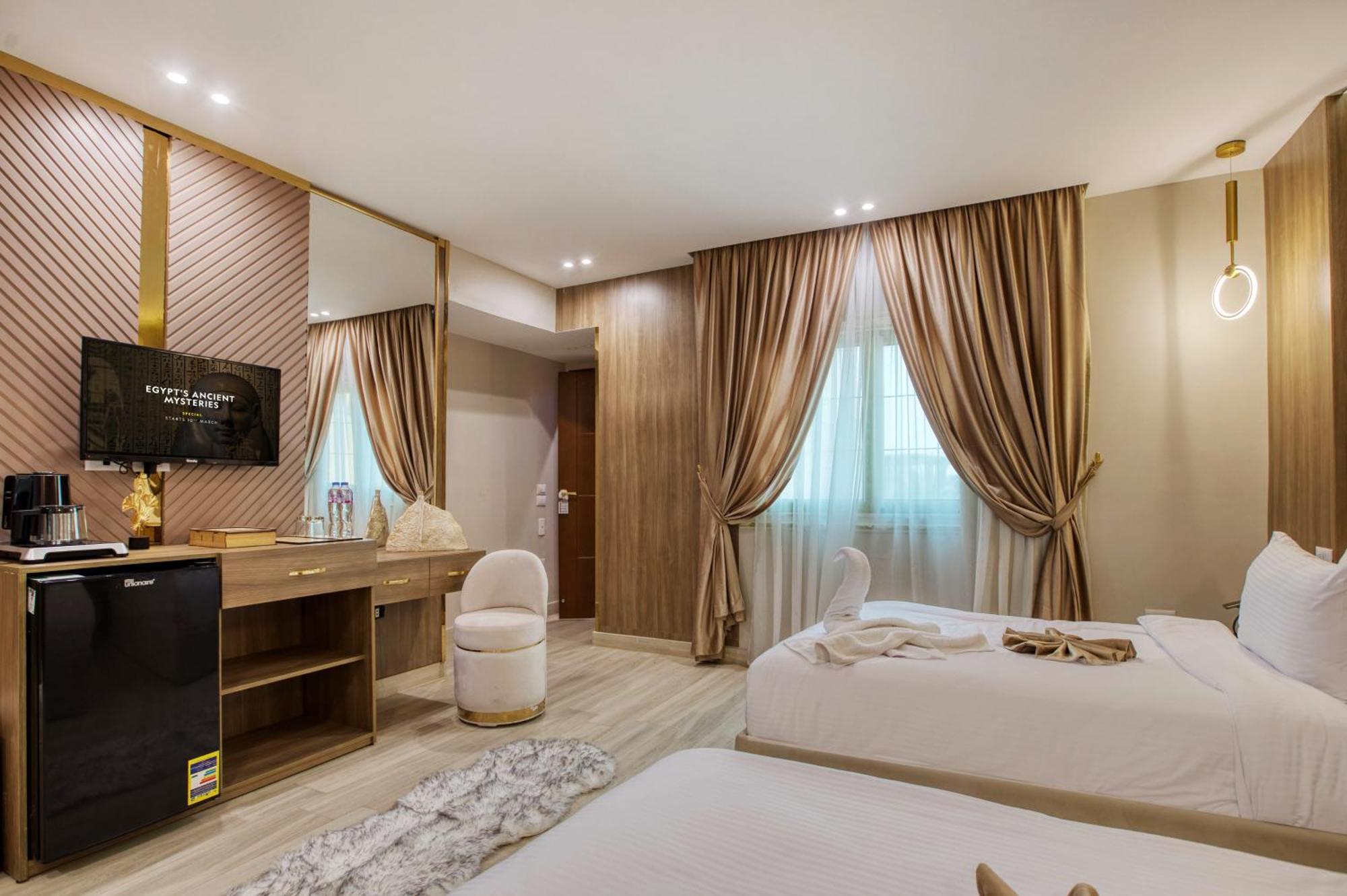 Golden Palm Sunrise Inn Kafret el-Gabal Esterno foto
