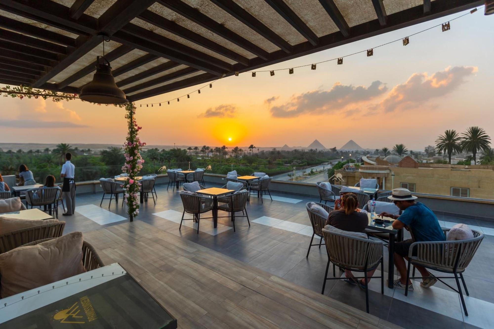Golden Palm Sunrise Inn Kafret el-Gabal Esterno foto