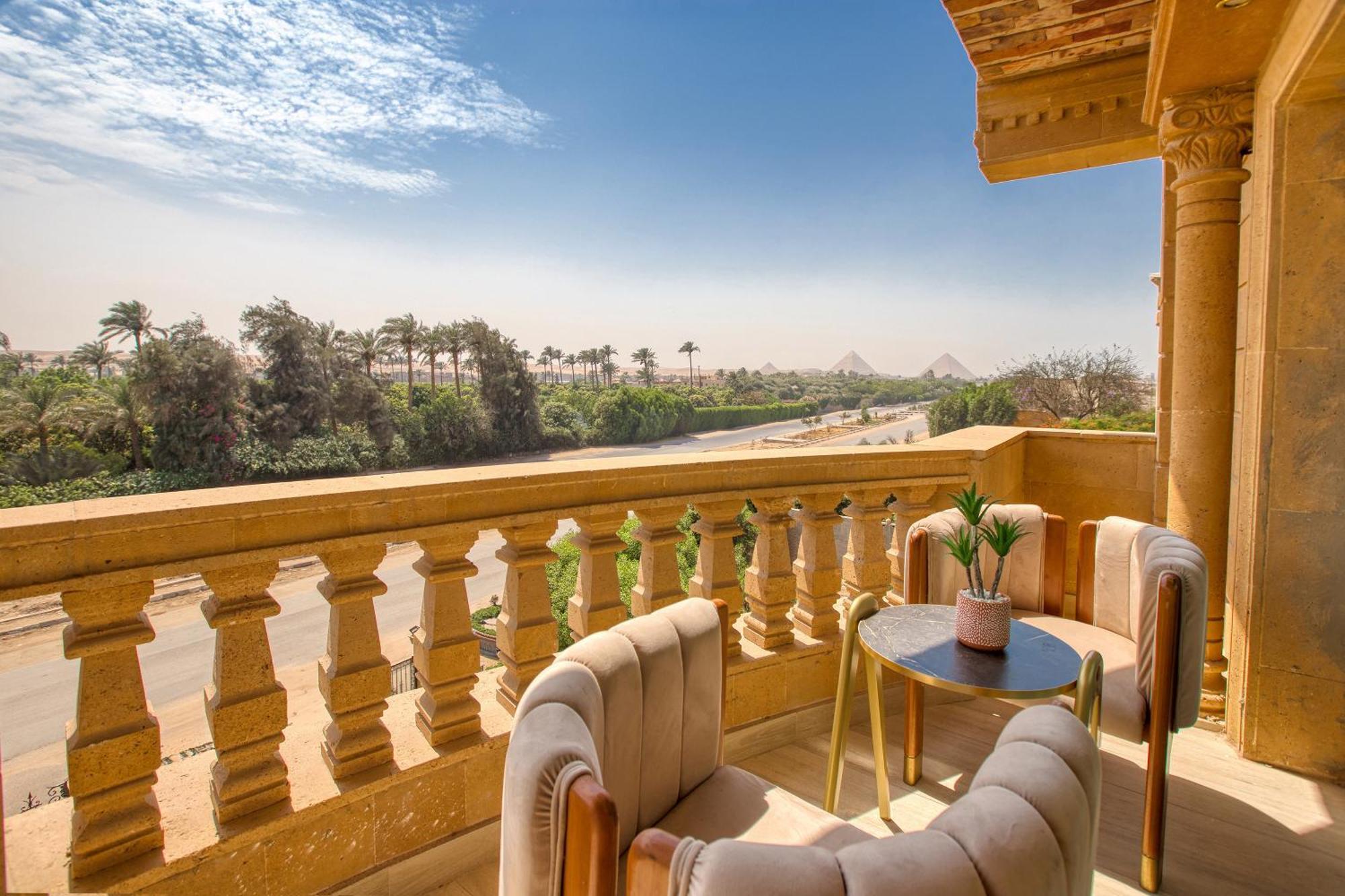 Golden Palm Sunrise Inn Kafret el-Gabal Esterno foto